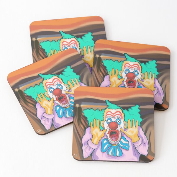 Item preview, Scream Clown designed and sold by PewCat Art.
