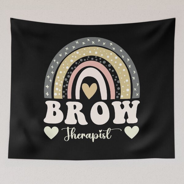 Item preview, Vintage Brow Therapist Tech Retro Brow Artist Esthetician designed and sold by Essakhi12.