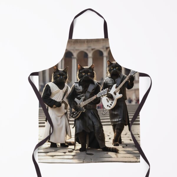 Item preview, Black Cats Rock Band Playing Rock N Roll In Rome designed and sold by NFL-LIVE .