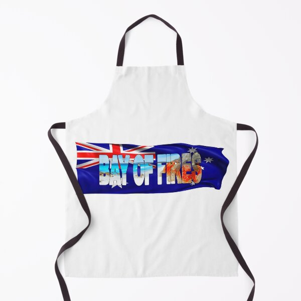 Item preview, BAY OF FIRES - Tasmania Australia with Flag designed and sold by Adam Gormley.