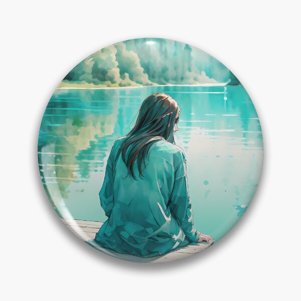 Item preview, Aquatic Poetics: Digital Art that Expresses Grief with Digital Brush Strokes designed and sold by Artedig.