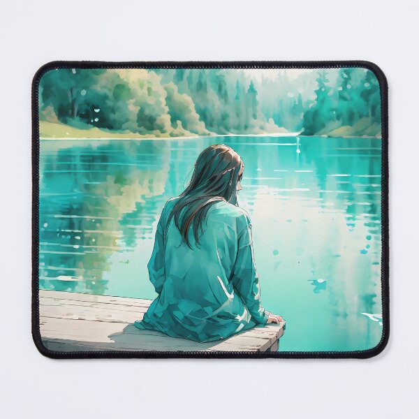 Item preview, Aquatic Poetics: Digital Art that Expresses Grief with Digital Brush Strokes designed and sold by Artedig.