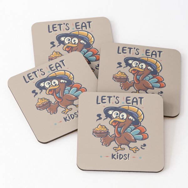 Item preview, Let's Eat, Kids! Turkey and a Side of Funny Laughs designed and sold by INK-Creations.