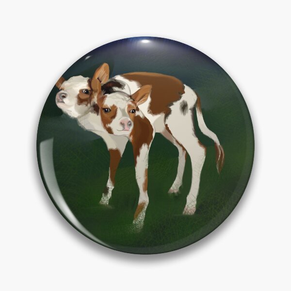 Item preview, Two-Headed Calf designed and sold by PewCat Art.