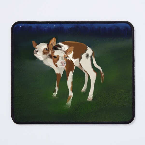 Item preview, Two-Headed Calf designed and sold by PewCat Art.