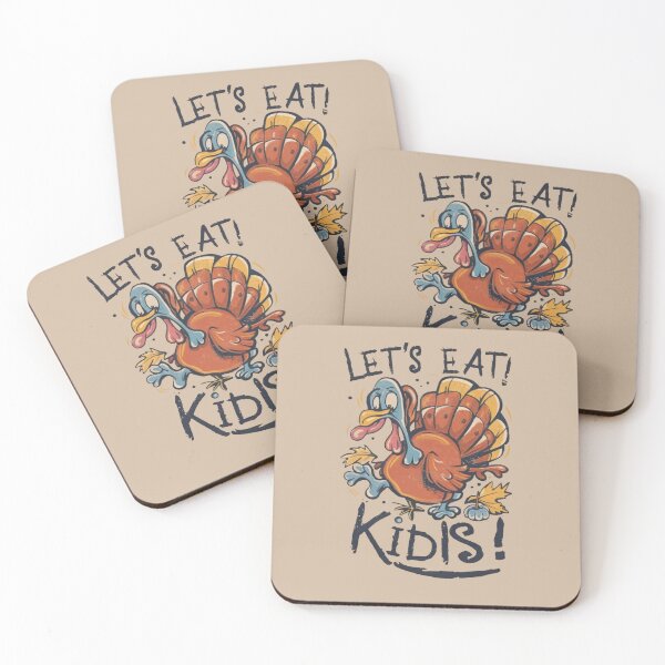 Item preview, Turkey's Call, Let's Eat Kids - A Funny Thanksgiving Affair designed and sold by INK-Creations.