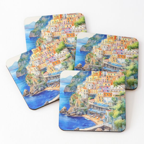 Item preview, Elegancia de Amalfi: una sinfonía costera de pueblo y mar designed and sold by LittleLuvies.