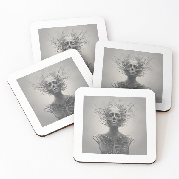 Item preview, woman with veins gushing from her body designed and sold by ReyhansArtWorld.