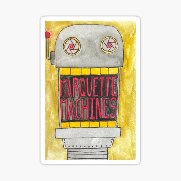 Marquette Machines Sticker