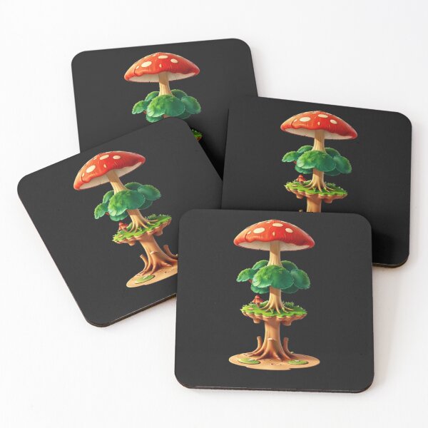 Item preview, Mushroom Magic Animation Inspired Artwork Fantasy Design designed and sold by styleonestaa.