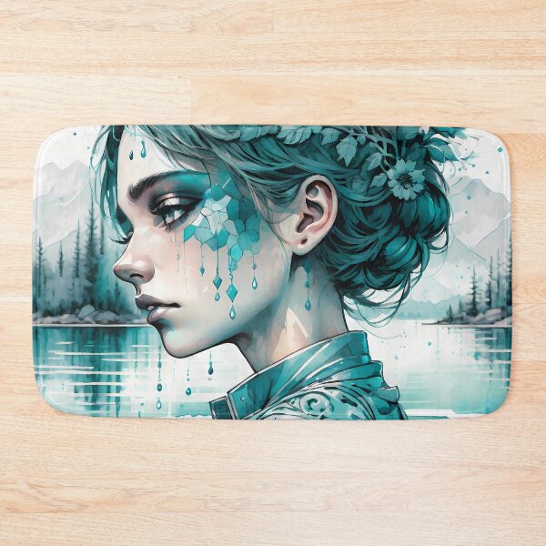 Item preview, Echoes of Silence: Digital Art that Transmits the Deep Sorrow of the Lake designed and sold by Artedig.