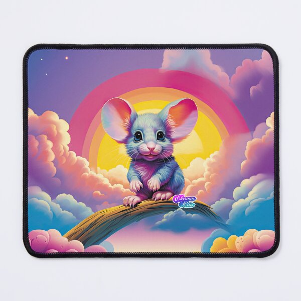 Item preview, Whimsical Y2K Rainbow Mouse Collection: Magical Shirts, Stickers, and More! designed and sold by ChromaKins.