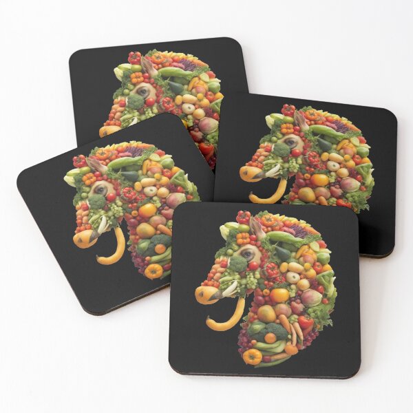 Item preview, Tasty portrait with a cheerful animal designed and sold by etnia.