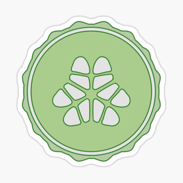 Item preview, Cucumber,funny, vegetable, vegan and pastel pattern. designed and sold by My-fake-places.