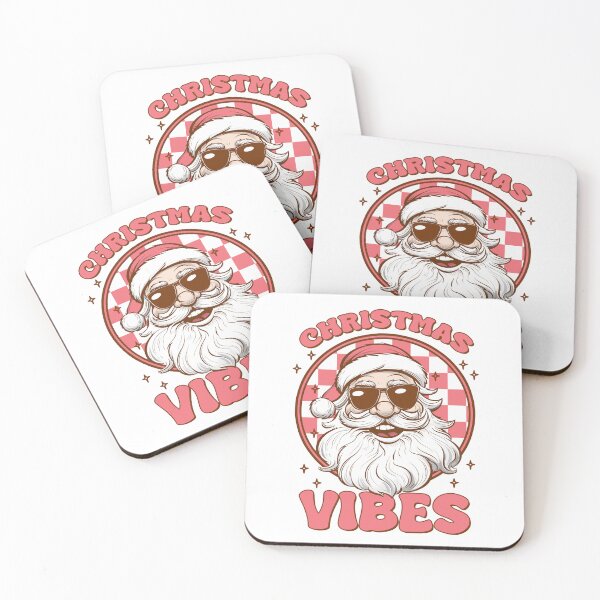 Item preview, Christmas vibes santa dark glasses designed and sold by CreativaNook.