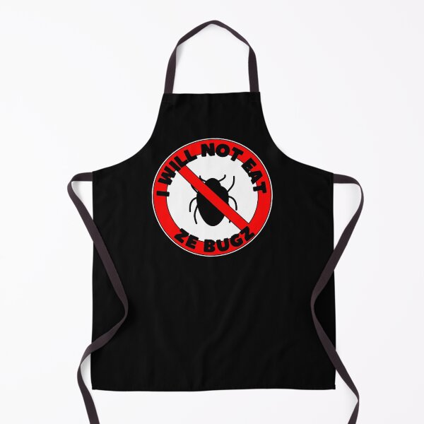Item preview, I will not eat ze bugz designed and sold by DTNT Shirts.
