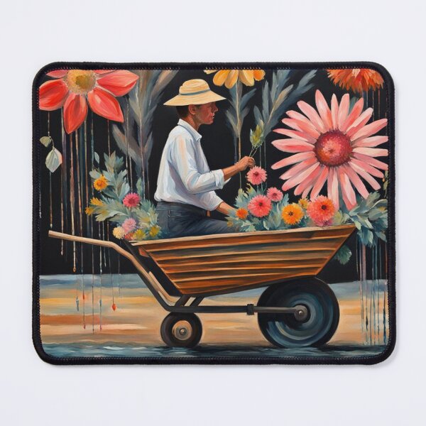 Item preview, WHEELBARROW  designed and sold by AiMORGIE.