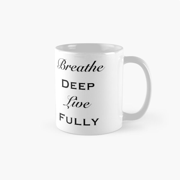 Item preview, Breath Deep Live Fully sense of Peace and Mindfulness designed and sold by Trendwaveart.