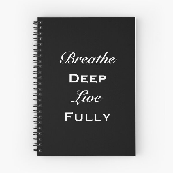 Item preview, Breath Deep Live Fully sense of Peace and Mindfulness designed and sold by Trendwaveart.