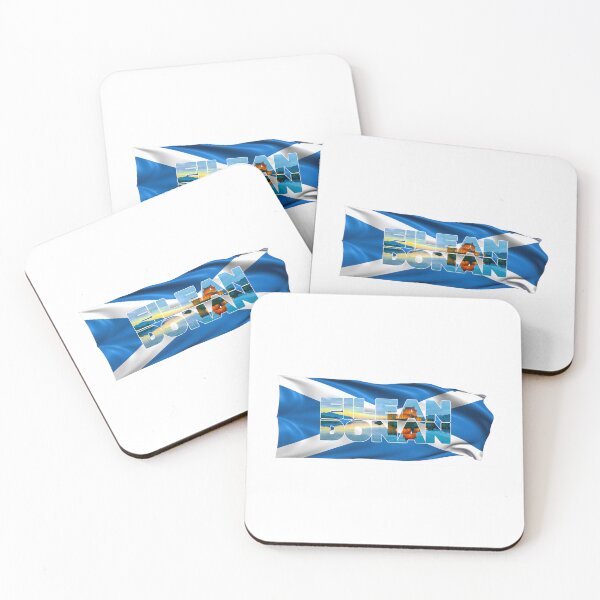 Item preview, EILEAN DONAN - Castle Scotland with Flag designed and sold by Adam Gormley.