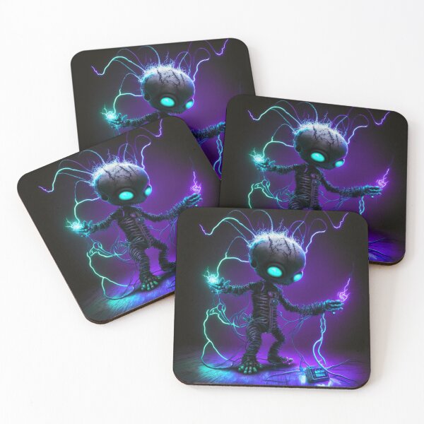 Item preview, Little Monster Electric Creature designed and sold by Mlaniel.