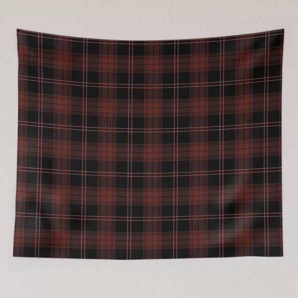 Item preview, Red Plaid, Black Tartan; Pattern Design designed and sold by ModdiesColors.