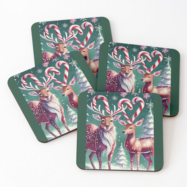 Item preview, Candy Cane Reindeer designed and sold by ShubieDoo12.