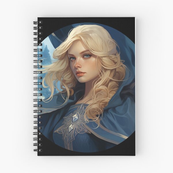 Item preview, The Blue Mage designed and sold by ArtNouveauChic.