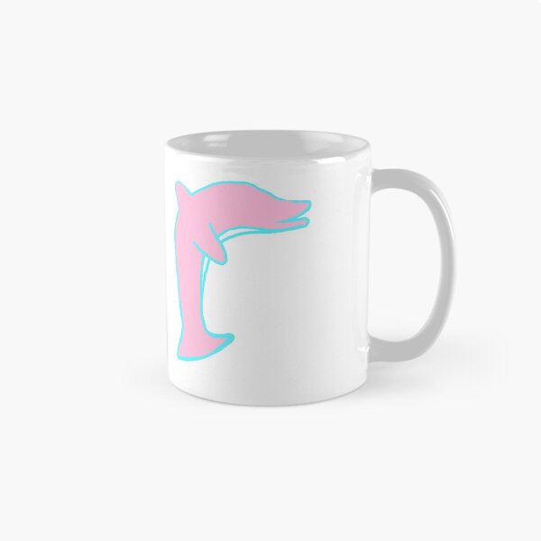 Item preview, Pink Dolphin Illustration designed and sold by fairytalearrrt.