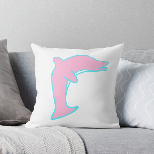 Item preview, Pink Dolphin Illustration designed and sold by fairytalearrrt.