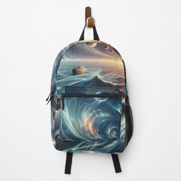 Item preview, Boats Lost in a Surreal Cosmic Ocean designed and sold by Newpixelland.