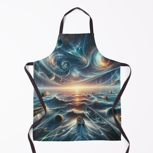 Item preview, Boats Lost in a Surreal Cosmic Ocean designed and sold by Newpixelland.