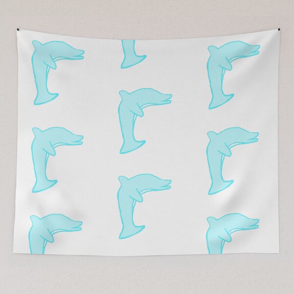 Item preview, Cute Dolphin Illustration designed and sold by fairytalearrrt.