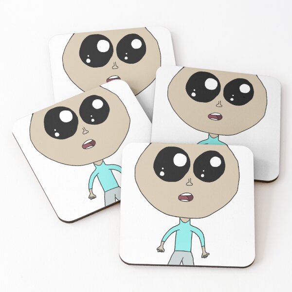 Item preview, Funny brown hair boy big head drawing  designed and sold by SunnieCoast.