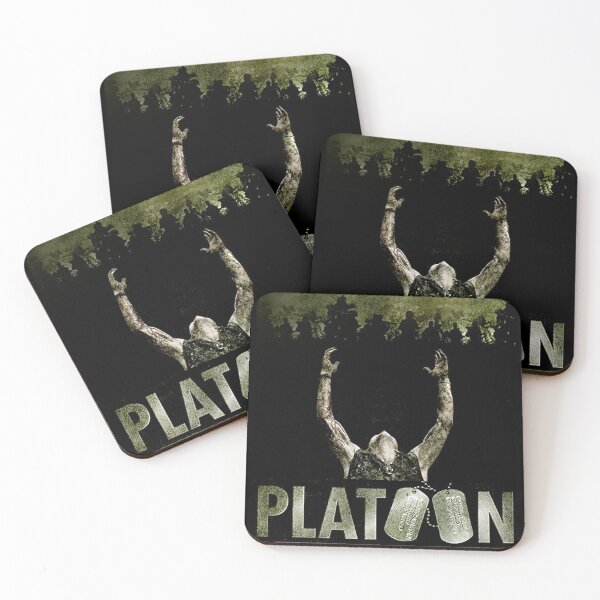 Item preview, Platoon Retro movie designed and sold by Leoneljun.