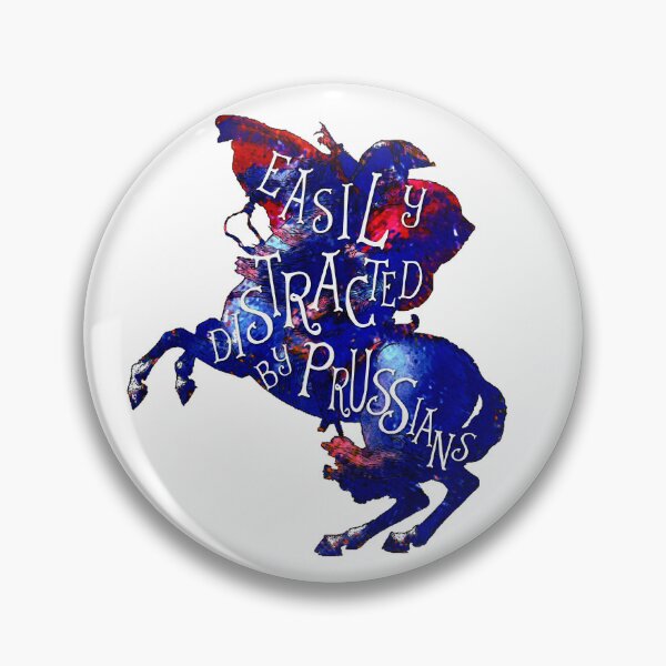 Item preview, Napoleon Bonaparte Tshirt - Easily Distracted by Prussians! designed and sold by stuinflipflops.