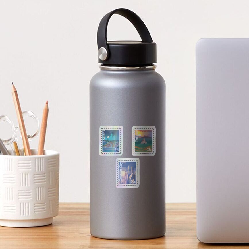 Item preview, Holographic Sticker designed and sold by GeekandArtsy.