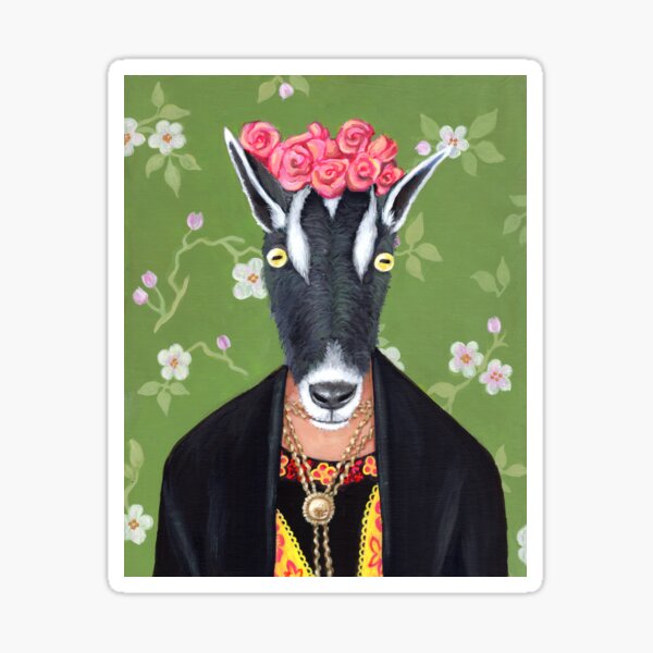 Goata Kahlo Sticker