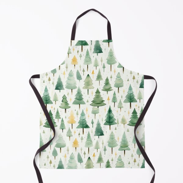 Item preview, Watercolor Christmas Trees designed and sold by ReverseBleach.