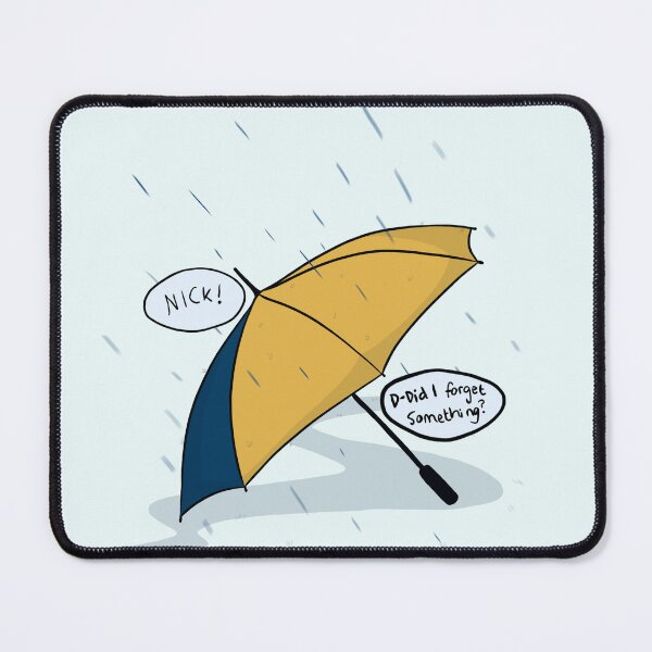Item preview, Heartstopper Umbrella Scene - Nick and Charlie designed and sold by itsgoodjunk.