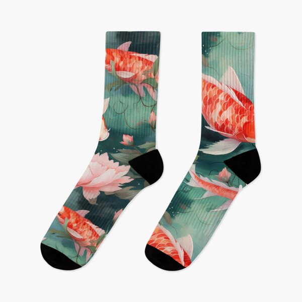 Item preview, Ethereal Koi and Peony Dreamscape designed and sold by kawaiidoodlesuk.