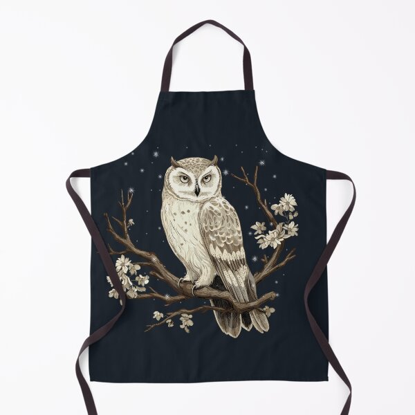Item preview, Winter Owl, Snowy Owl, Christmas Snow Winter Aesthetic designed and sold by GirlGlowGraphic.