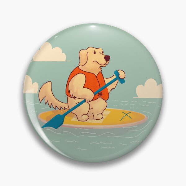 Item preview, SUP Stand Up Paddle board Dog designed and sold by SusanaDesigns.