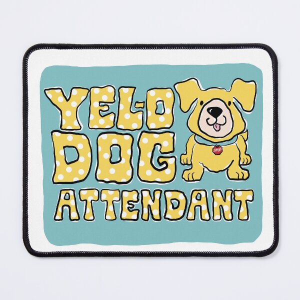 Item preview, Yellow Dog Bus Attendant designed and sold by Vondac.