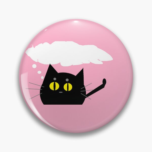 Item preview, Black Cat Pronoun Thoughts: Write your own! designed and sold by Bee Gentzel.