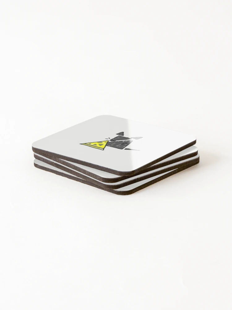 Thumbnail 4 of 5, Coasters (Set of 4), NYC RAT designed and sold by Childish by Design.