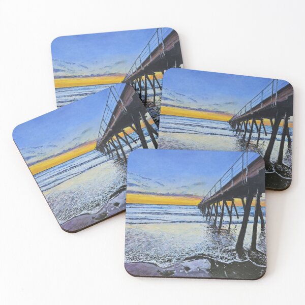 Item preview, Sunset Jetty designed and sold by ChristineDavisArt.