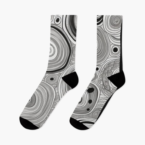 Item preview, Vinyl Records Doodle Art Black and White Pattern designed and sold by musicgeniusart.