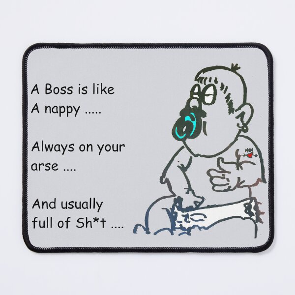 Item preview, The Problem with the Boss designed and sold by AussieAl.