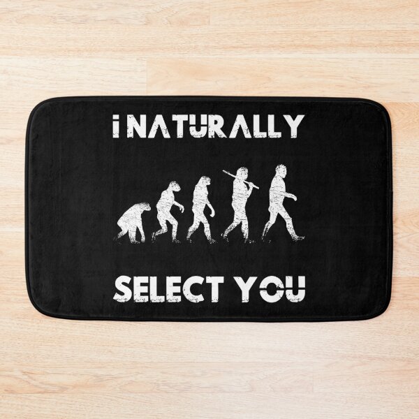 Item preview, I Naturally Select You - Funny Natural Selection and Human Evolution (White Design) designed and sold by Spiprinto.